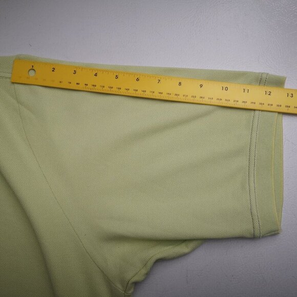 Tommy Bahama Men's Size Large Tall Lime Green Straight Fit Sailfish Logo Polo - Picture 7 of 8